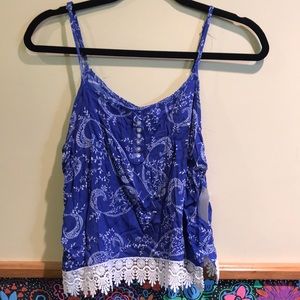CHARLOTTE RUSSE TANK TOP
